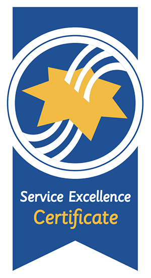 Service Excellence Certificate